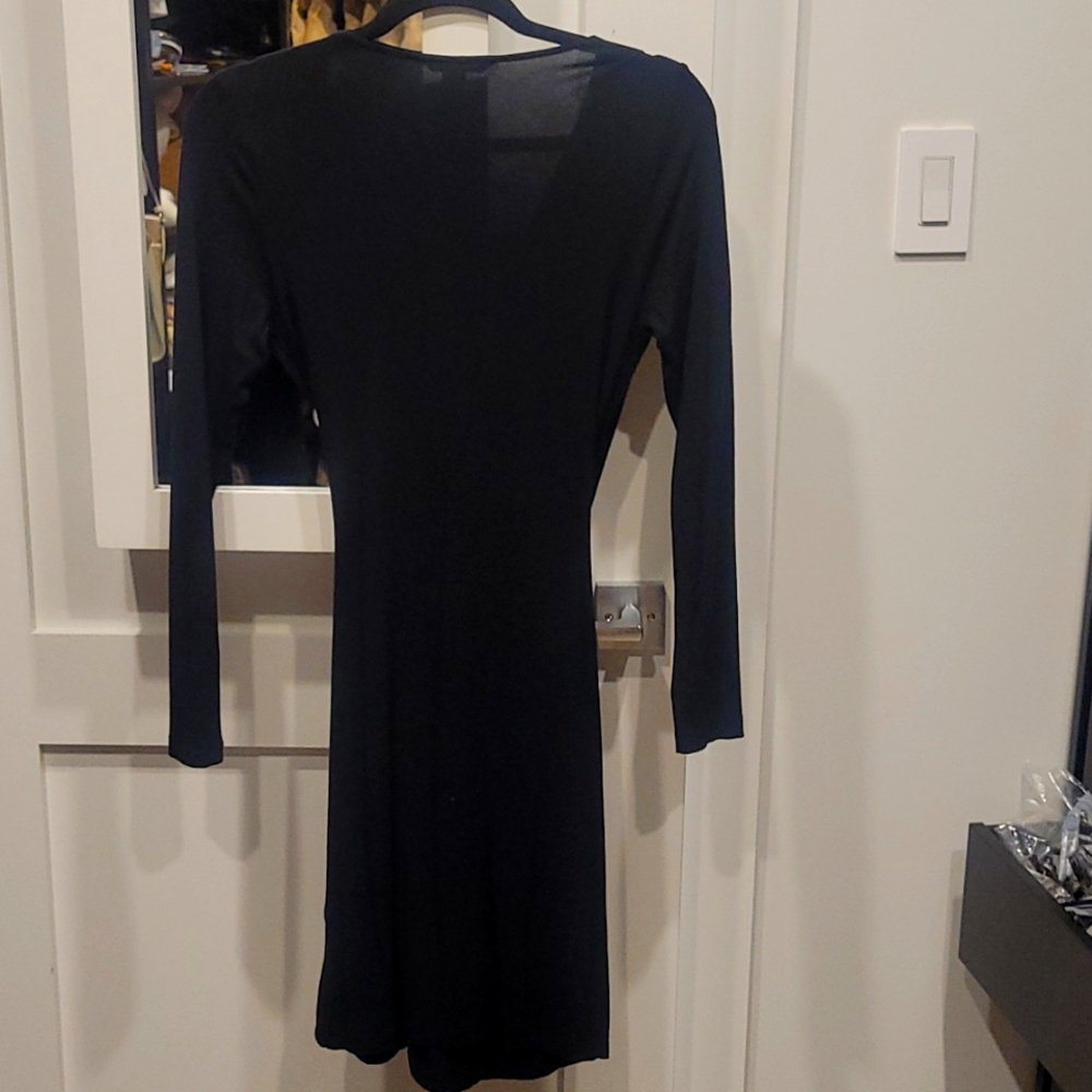 Banana Republic wrap long sleeve dress